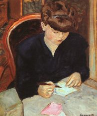 Bonnard The Letter